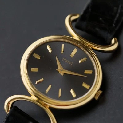 Aro Cinturón Piaget Ovalado Ref. 9802D Oro 18k Mujer 27 mm Cuerda Manual Años 70 Foto 1 de 4