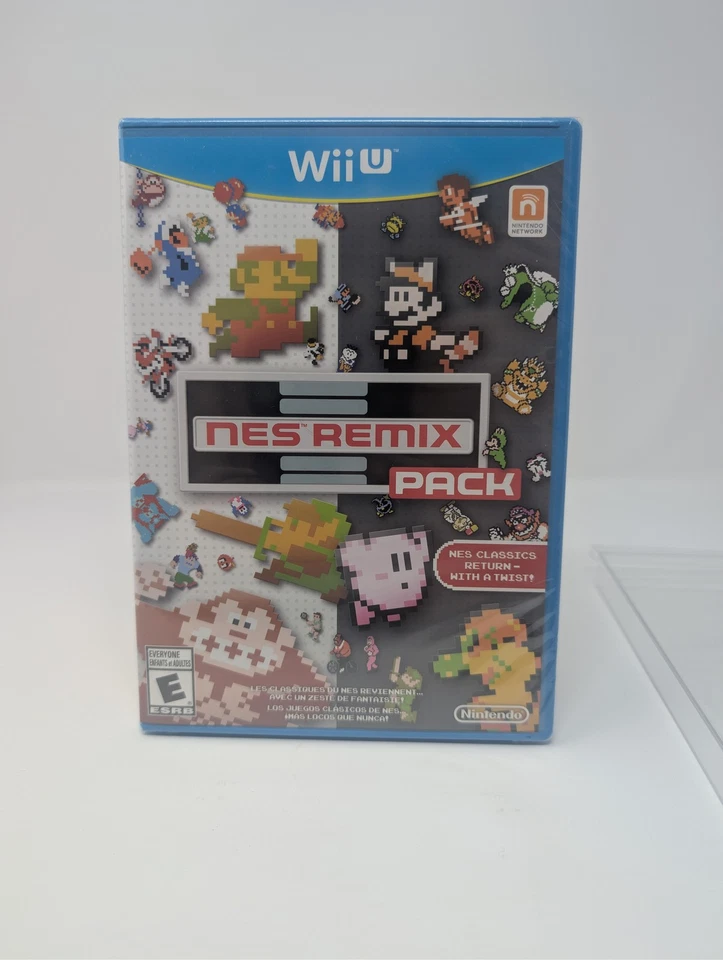 NES Remix Pack Nintendo Wii U Video Game New Sealed Classic Retro Mario Zelda - Image 1 of 4