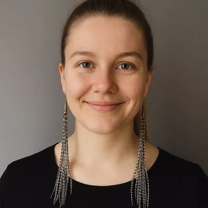 Feather Earrings Extra Long Barred Rock Specialty Hackle - Picture 1 of 4