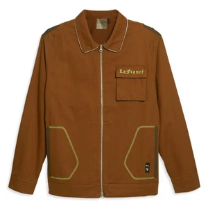 Chaqueta PUMA Hoops X Lafrance Trabajo Cremallera Completa Para Hombres Talla L Informal Atlética Exterior - Imagen 1 de 2