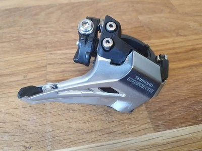 Shimano Deore Umwerfer 2 x 10 fach FD-M618 Zug von Unten 31,8 / 34,9 mm - Bild 1 von 3