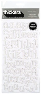 Adesivi Glitter Truciolato Spessore 2/Pkg-Spersioni Bianco 42890 - Foto 1 di 1