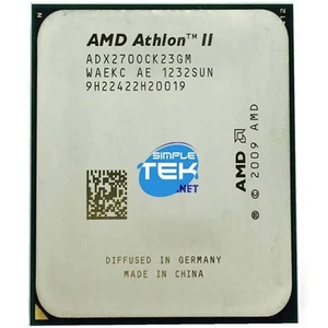 Amd Athlon 2 X2 270 Adx2700ck23gm Am2+ Am3 Cpu 3.4ghz Refurbished - Picture 1 of 3