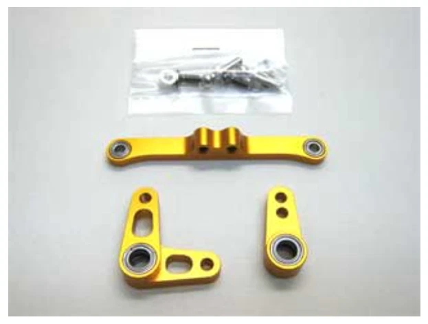 Tamiya 84211 TA05-VDF Ackermann Steering Set (Gold) [RC Only] - Image 1 of 1