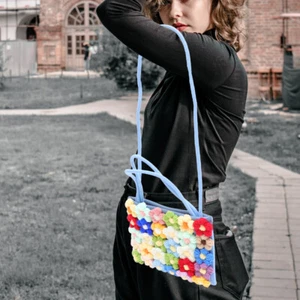 Large Capacity Felt Handbag Premium Durable Shoulder Shopping Handbag Bucket Bag - Picture 1 of 12