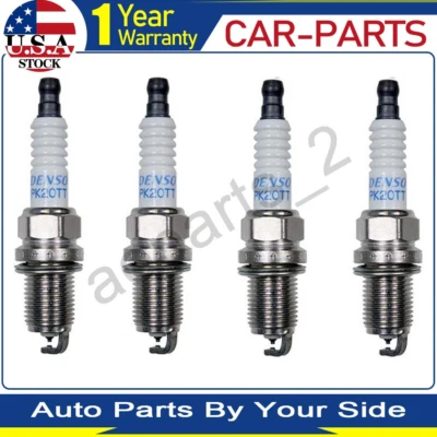 Spark Plug DENSO Auto Parts 4PCS For Acura RSX 2006 2005 2004 2003 2002 - Image 1 of 2