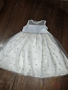 6 American Princess White/Ivory Sleeveless Rhinestone Embellished Formal Dress - Picture 1 of 9