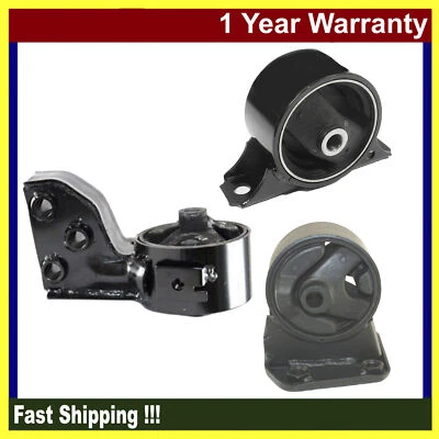 3PCS Motor & Trans Mount For Mitsubishi Mirage 1.5L 6607 6669 6612 1995-1996 - Image 1 of 4