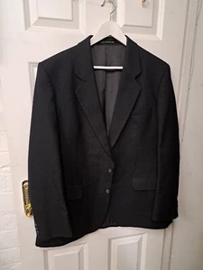 Chester Barrie For Austin Reed Charcoal Grey Suit UK 40 SAVILE ROW LONDON PLEATS - Picture 1 of 17