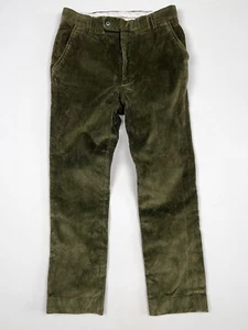 Barbour Corduroy Velvet Trousers Pants 32 size Green - Picture 1 of 19