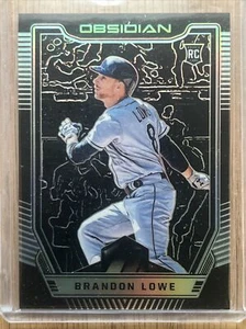 2019 Panini Chronicles Obsidian Brandon Lowe #39 Rookie RC - Bild 1 von 2