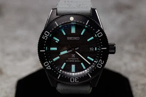 Seiko Prospex Black Series Limited Edition Men's Watch SLA067 - Full Set - Picture 1 of 10