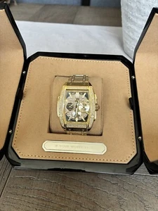 JBW Reserve Watch Echelon 18k Platinum Series Men's Watch PS570A - Picture 1 of 9