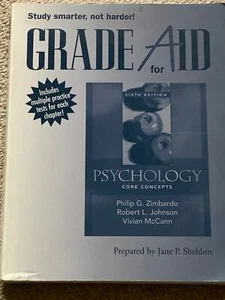 Grade Aid Workbook for Psychology : Core Concepts by Robert L. Johnson, Philip G - Picture 1 of 2
