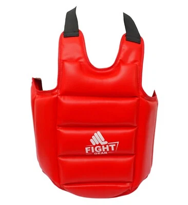 Muka kids Chest Guard, Kickboxing MMA  PU Leather Guard Boxing Body Protector - Image 1 of 4