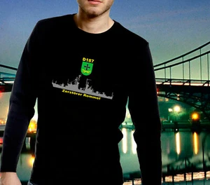 Marine#1 D 187, Destructor Rommel, D187, D-187, Camisa, Polo, Sudadera, hasta 6XL - Imagen 1 de 11