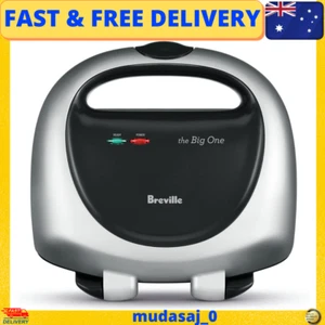 Breville Jaffle Maker Sandwich Press Non-Stick Toastie Grill Toaster Large Plate - Picture 1 of 13