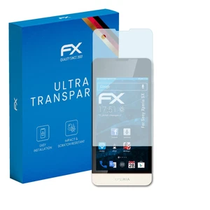 atFoliX 3x Screen Protection Film for Sony Xperia SX Screen Protector clear - Picture 1 of 8