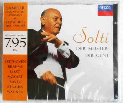 CD Box & Broschüre (132 Seiten) Georg Solti - der Meisterdirigent (Decca)  - Bild 1 von 2