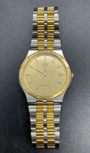 Herren Seiko AGS 7M22-7A00 Back-Skelett Quarz **Batterie leer/NICHT GETESTET** - Bild 1 von 10