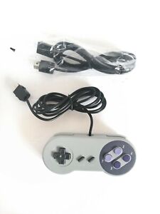 Jadebones Wired Controller Joypad Gamepads for Super NES (Purple Button Style)