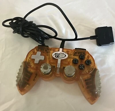 Madcatz Original Xbox Wired Controller Microcon Model 4526 Clear Orange - Imagem 1 de 4