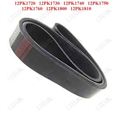 Cinturón 12PK1720 12PK1730 12PK1740 12PK1750 12PK1760 12PK1800 1810 para compresor~ Foto 1 de 4