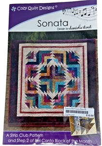 #7490 Cozy Quilt Designs Sonata Design by Daniela Stout quilt pattern - Picture 1 of 3