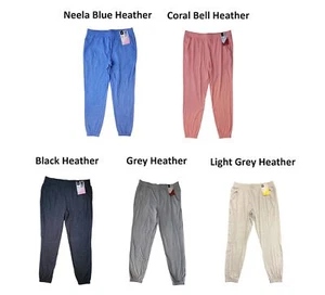 Member's Mark Ladies Moisture Wicking Heather Jersey Favorite Soft Jogger - Picture 1 of 9