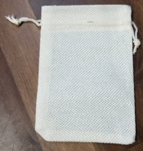 Zisuex 50 Stück Sackleinenbeutel mit Kordelzug 4" x 6" Geschenktüten - Bild 1 von 4