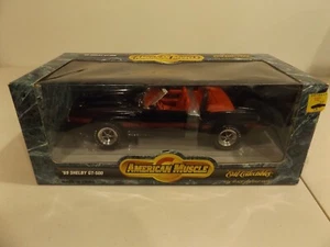1/18  AMERICAN  MUSCLE 1969  FORD SHELBY  GT-500  CONVERTIBLE,  STOCK  #7778 - Picture 1 of 6