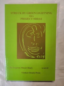 STRUCK BY GREEN LIGHTNING AKA PROJECT MINDS by Eugenia Macer-Story (2004) Novel - Picture 1 of 4