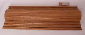 Pottery Barn Rue Bambus Verdunkelung römischer Schirm, natürlich, 36" B x 58" L - Bild 1 von 7