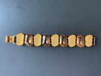 Kate Spade Set in Stone Bracelet-Chunky amber color stone-Rare