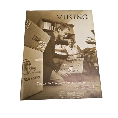 Folleto estéreo vikingo libro de tienda de alta fidelidad distribuidor Minneapolis Foto 1 de 4