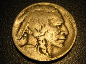 1913-P Ty I Buffalo Nickel - Picture 1 of 4