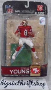 Selección deportiva Steve Young McFarlane de los 49ers de San Francisco NFL Football Legends 2009 - Imagen 1 de 2