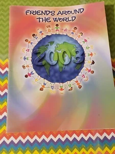 FRIENDS AROUND THE WORLD, YEARBOOK, ZEMAN ELEMENTARY SCHOOL, LINCOLN, PB, 2008 - Picture 1 of 6