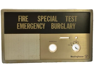 Große Vintage Westinghouse Sicherheit Panel Abdeckung Abdeckplatte 7,75” x 13” - Bild 1 von 3