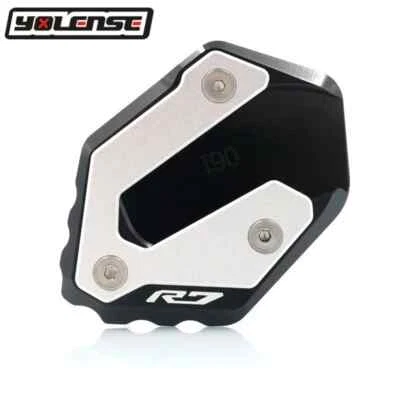 Soporte lateral de pie de pie CNC placa de almohadilla soporte para ampliar para YAMAHA YZFR7 2021-2023 Foto 1 de 4