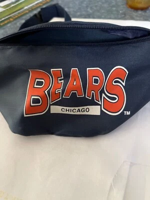 Riñonera de nailon vintage de fútbol americano de los Chicago Bears NFL cintura cadera Foto 1 de 2