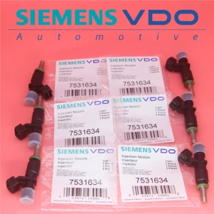 6x Fuel Injectors 7531634 for 2006-12 BMW 128i 328i X3 X5 Z4 525i 2.0/2.5/3.0L - Picture 1 of 17