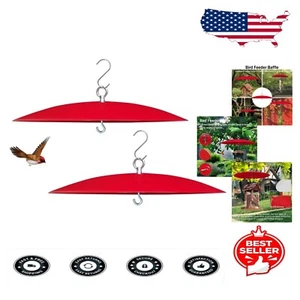 13-Inch Metal Bird Feeder Baffle - Elegant Weather Guard for Feeders - Picture 1 of 8