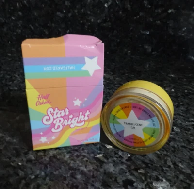 half caked star bright setting powder in translucent 1.0 new in box full size - Image 1 of 4