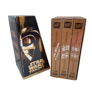 Rare Star Wars Trilogy Special Edition 1997 VHS Tapes *Boxed Set of 3 Pre-Owned - Bild 1 von 4