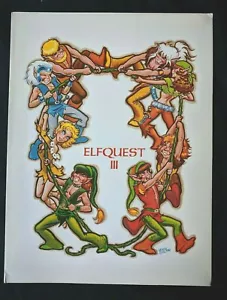 WENDY PINI 1980 Elfquest Portfolio 3: Una Galleria di Ritratti SOLO COPERTINA 9" x 12" - Foto 1 di 3