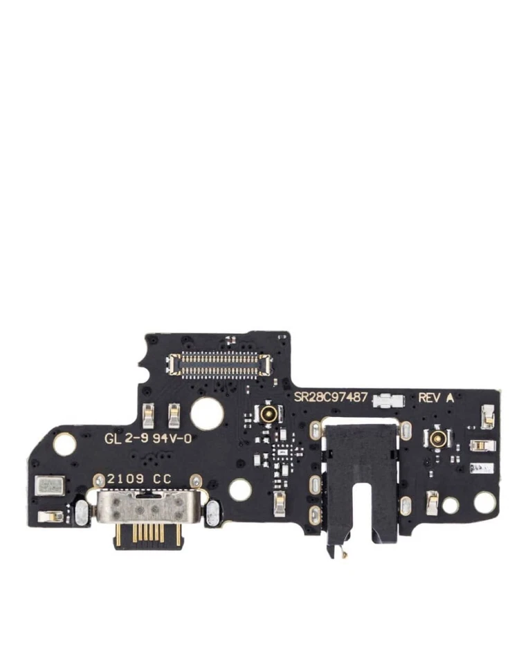 Placa de puerto de carga con conector para auriculares para Motorola Moto G71 5G (XT2169 / 2022) Foto 1 de 1