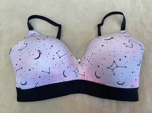 Sujetador Victoria’s Secret 36DD Wear Everywhere inalámbrico ligeramente forrado constelaciones - Imagen 1 de 4