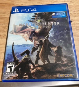 Monster Hunter World - (PS4, 2018) - Adult Owned - See Photo's - Picture 1 of 4