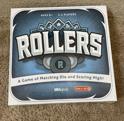 Rollers A Game of Matching Die and Scoring High USAopoly Strategy 2-5 Players! - Image 1 of 2